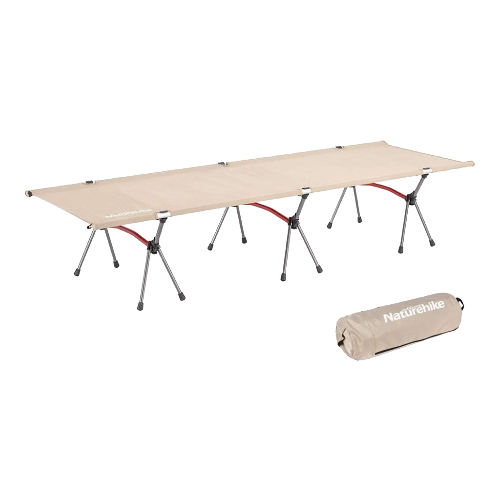 Розкладачка Naturehike NH19JJ006 Beige (6927595740613) - зображення 1