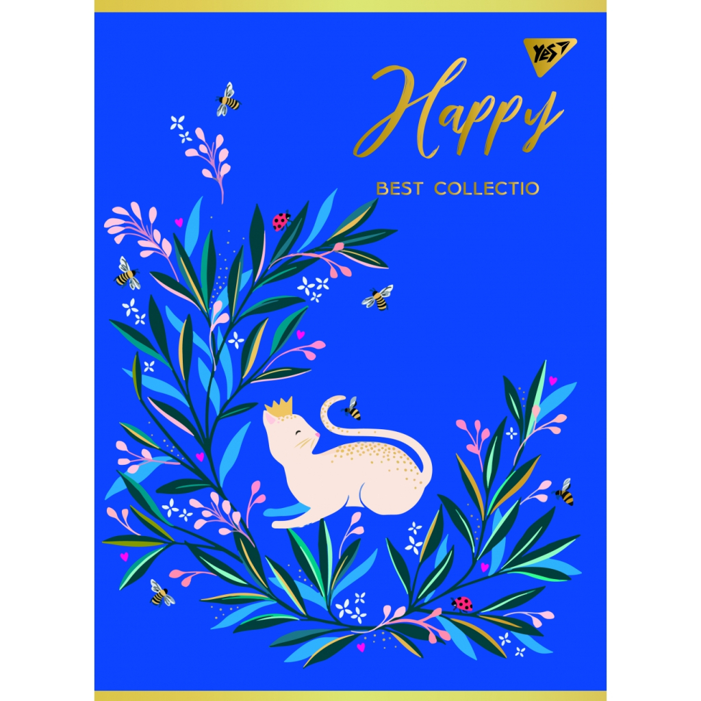 Зошит Yes А4 Happy 96 аркушів, клітинка (681939) - зображення 2