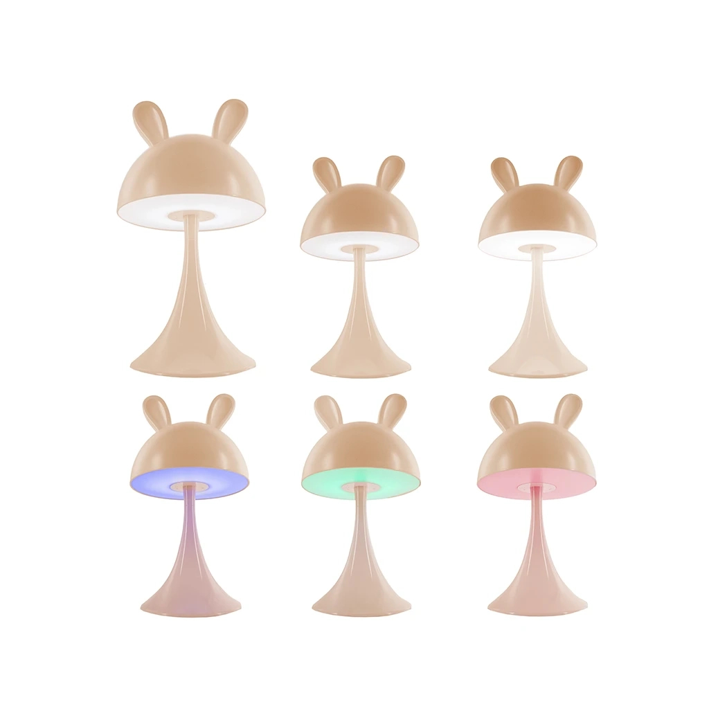 Нічник Kite Світильник LED з акумулятором Simple Bunny, персиковий (K25-317-1-4) - зображення 4