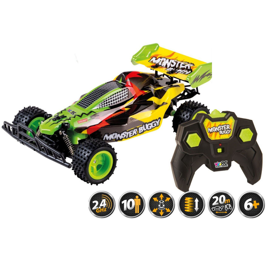 Радіокерована іграшка Happy People Monster Buggy 2.4 ГГц (H30070) - зображення 2