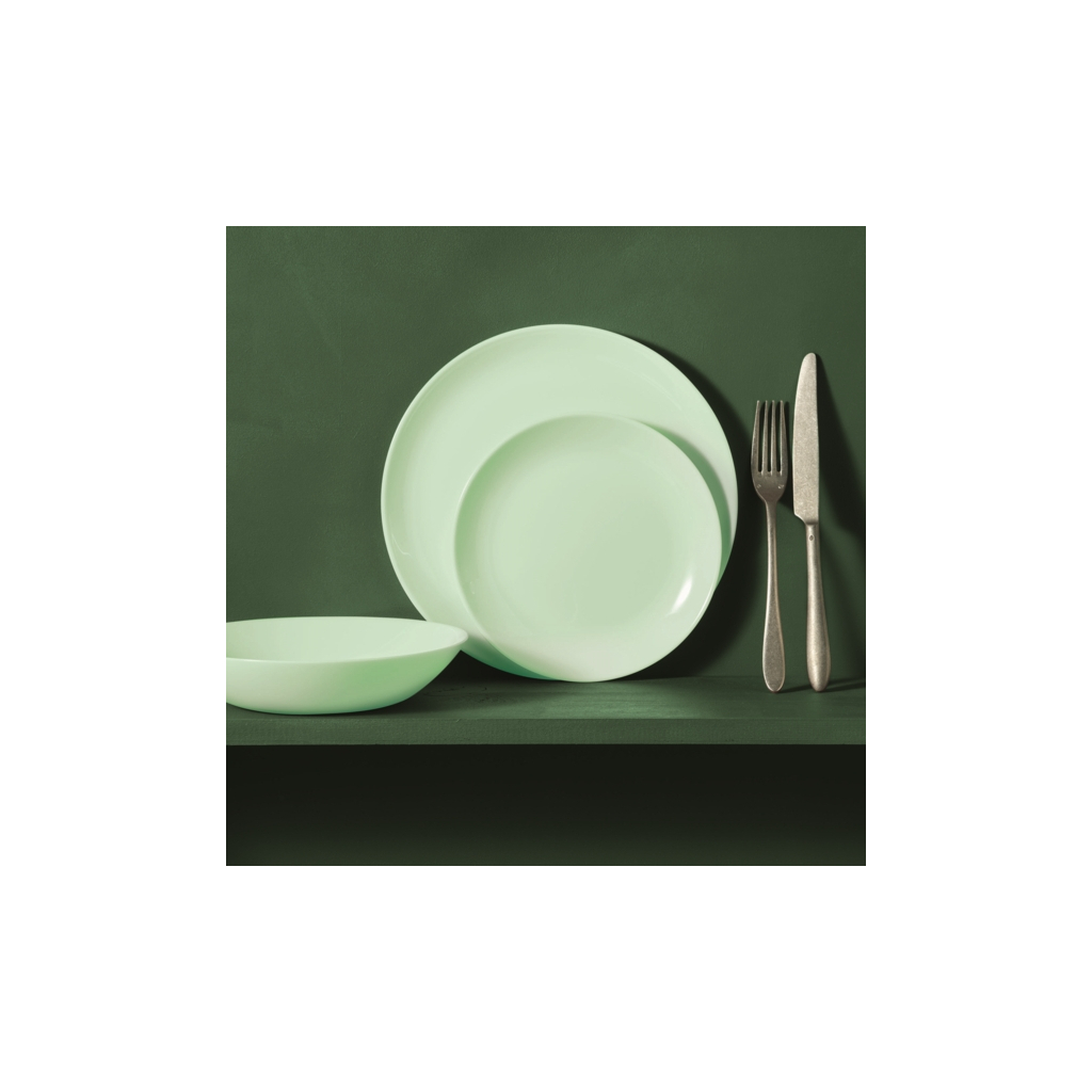 Тарілка Luminarc Diwali Paradise Green 20 см Супова (V5840) - зображення 5