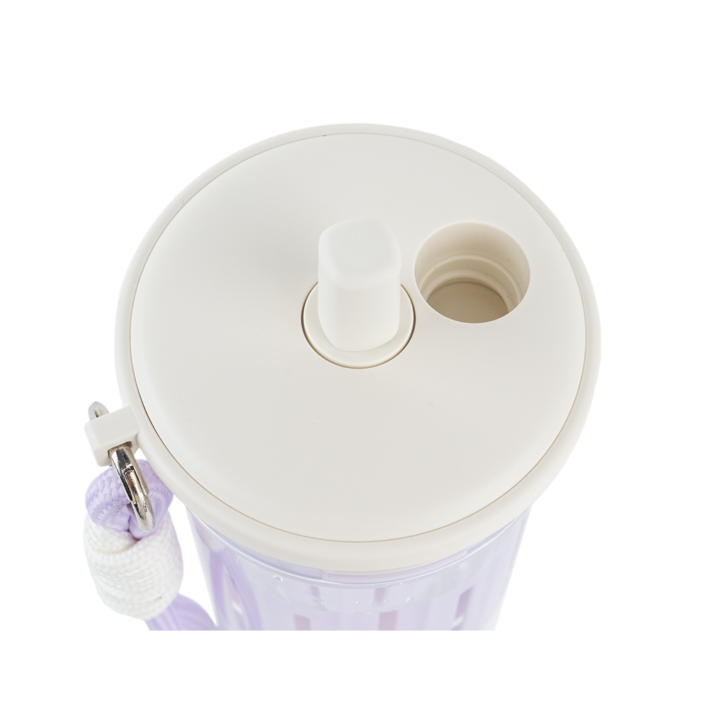 Пляшка для води Kite 650 мл, біло-ліловий (K25-1219-2) - зображення 2