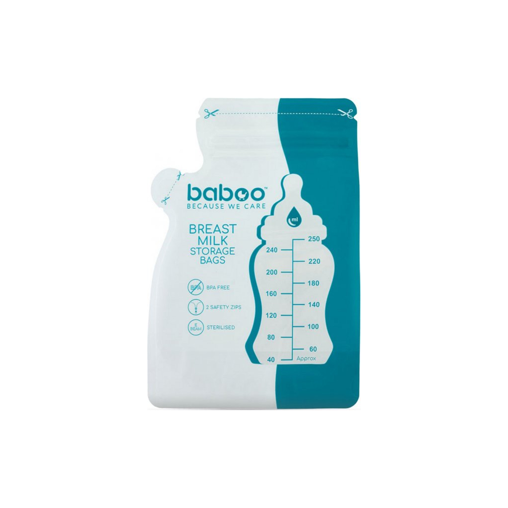 Пакет для зберігання грудного молока Baboo 25 шт х 250 мл (2-005) - зображення 2