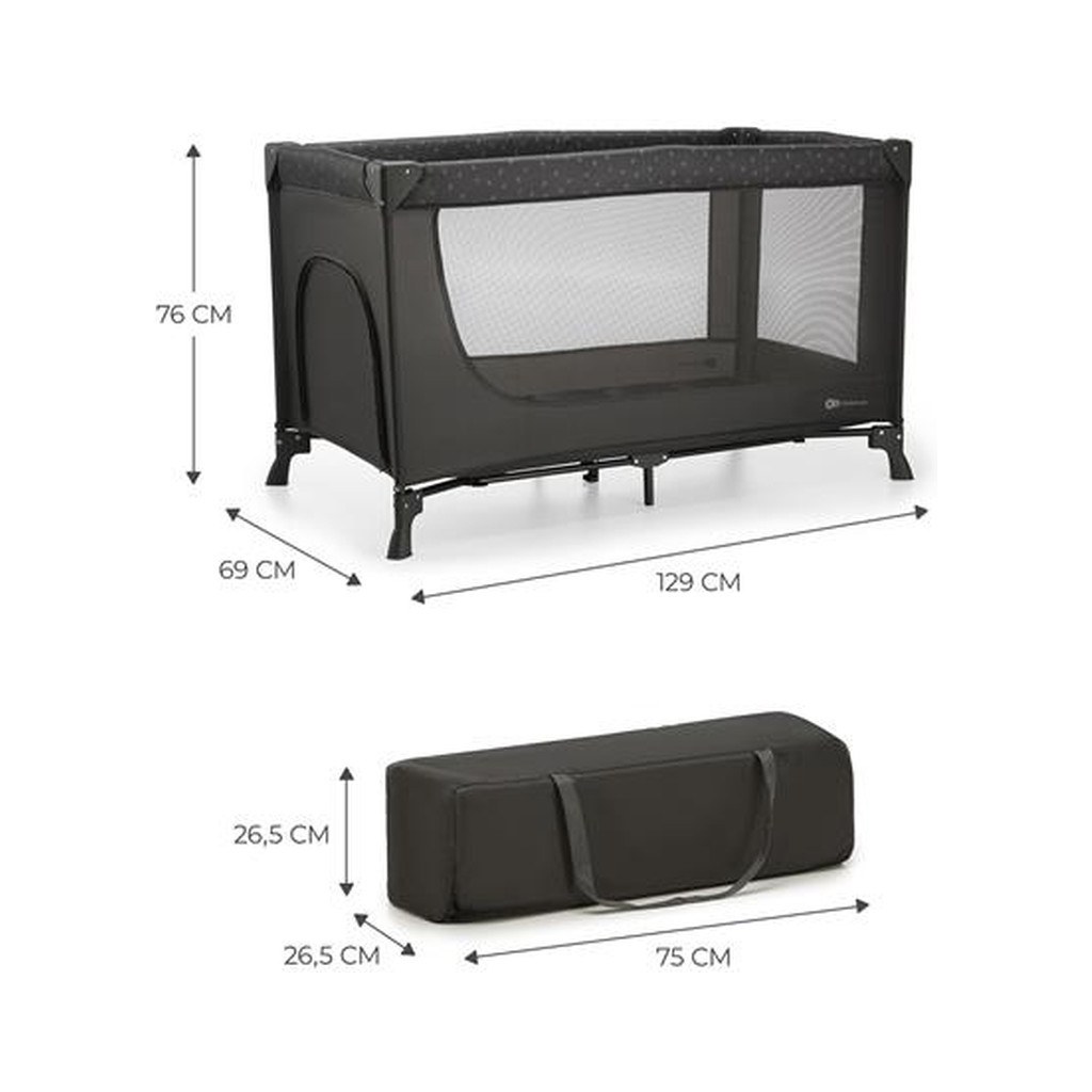 Дитячий манеж Kinderkraft Joy Light Grey (5902533925193) - зображення 6