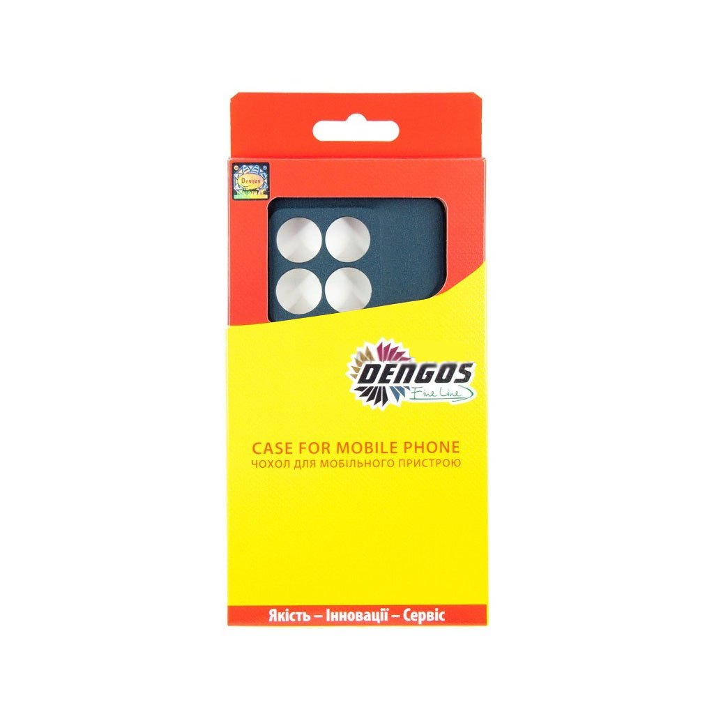Чохол до мобільного телефона Dengos Carbon Motorola Edge 60 Fusion Blue (DG-TPU-CRBN-245) - зображення 3