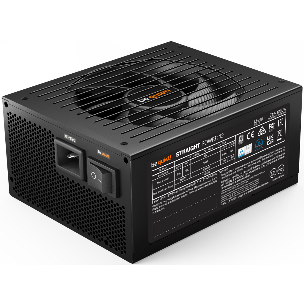 Блок живлення Be quiet! 1200W STRAIGHT POWER 12 (BN339) - зображення 2