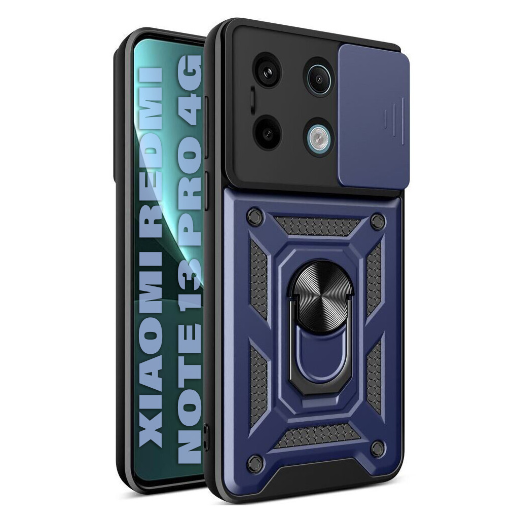 Чохол до мобільного телефона BeCover Military Xiaomi Redmi Note 13 Pro 4G Blue (711025) - зображення 1