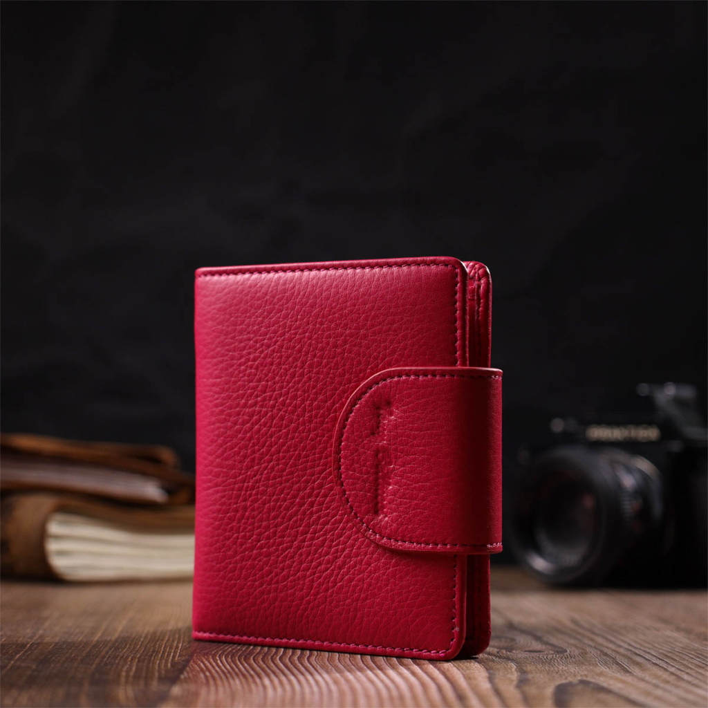 Гаманець Tony Bellucci З натуральної шкіри Фуксія (22063) - зображення 9