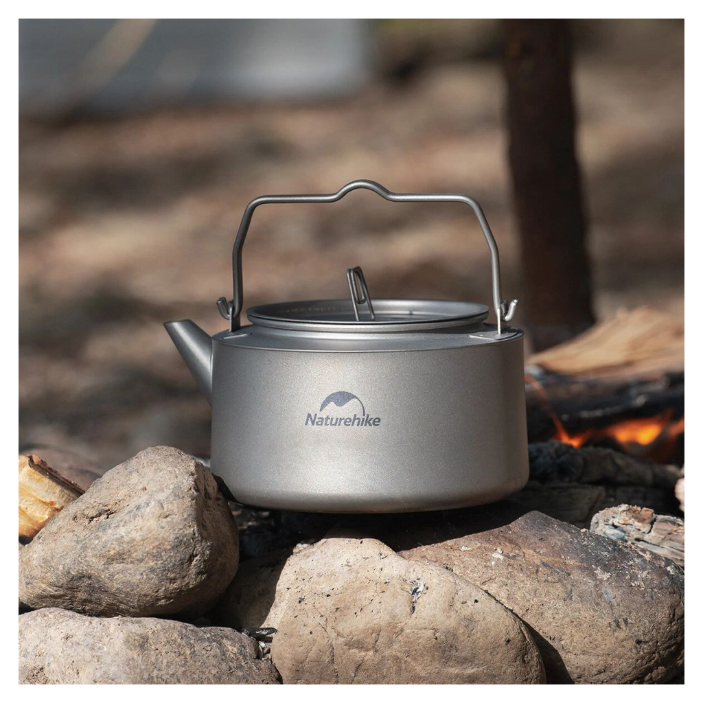 Чайник туристичний Naturehike NH21CJ007 Titan 1 л (6927595782637) - зображення 2