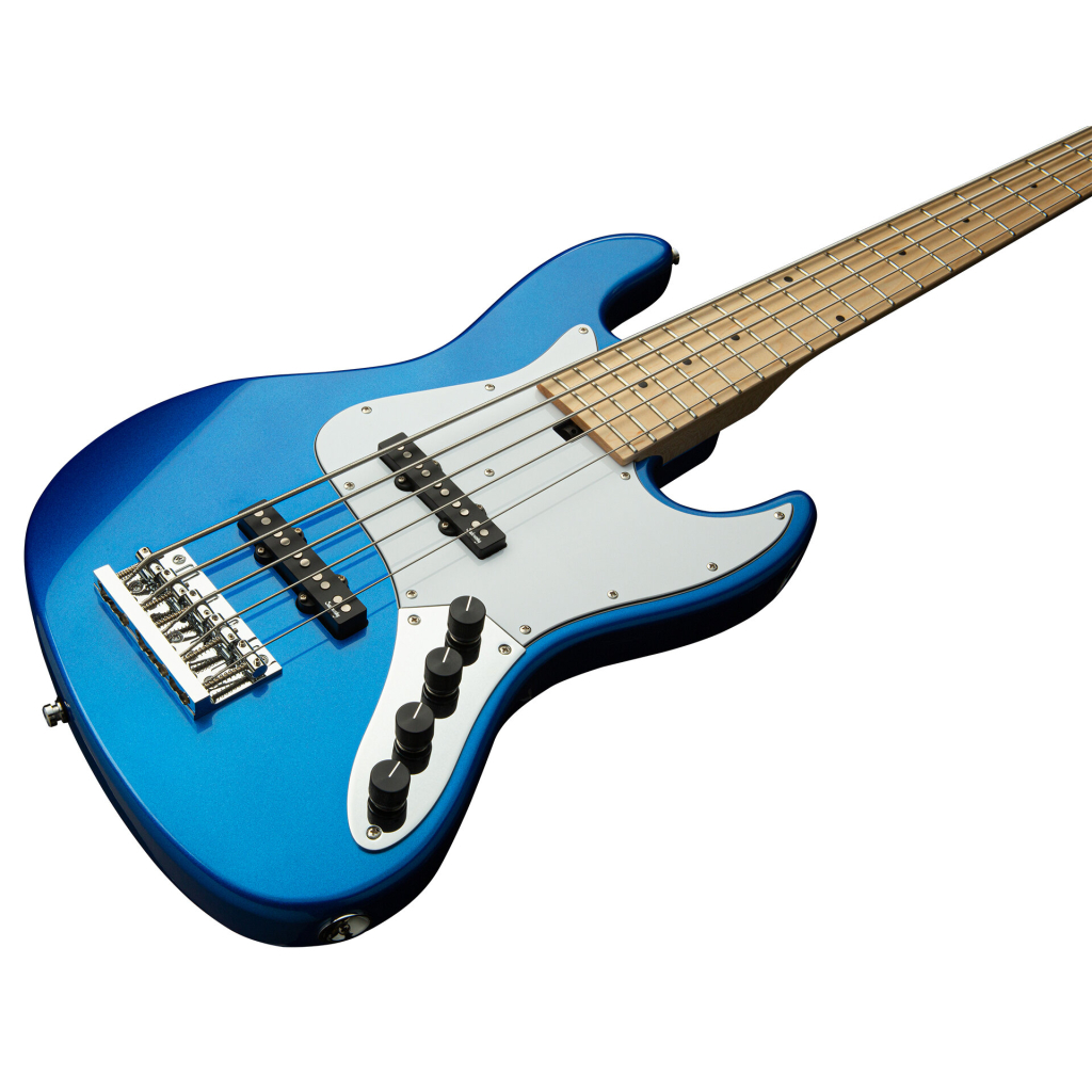 Бас-гітара Sadowsky MetroExpress 21-Fret Vintage J/J Bass Maple 5-String - Ocean Blue Metallic High Polish (SME21VJ5 J2M OKU FR) - зображення 3