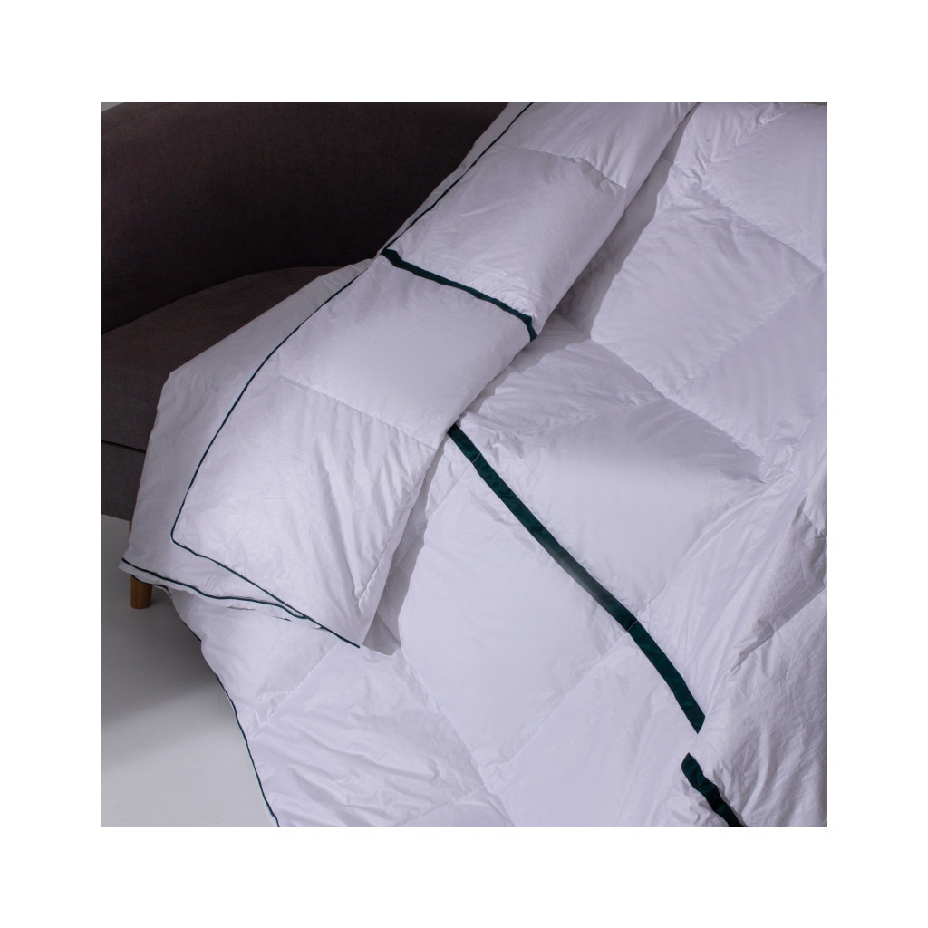 Ковдра MirSon Imperial Style Демісезонна 100% пух 220х240 King Size (2200007177523) - зображення 2