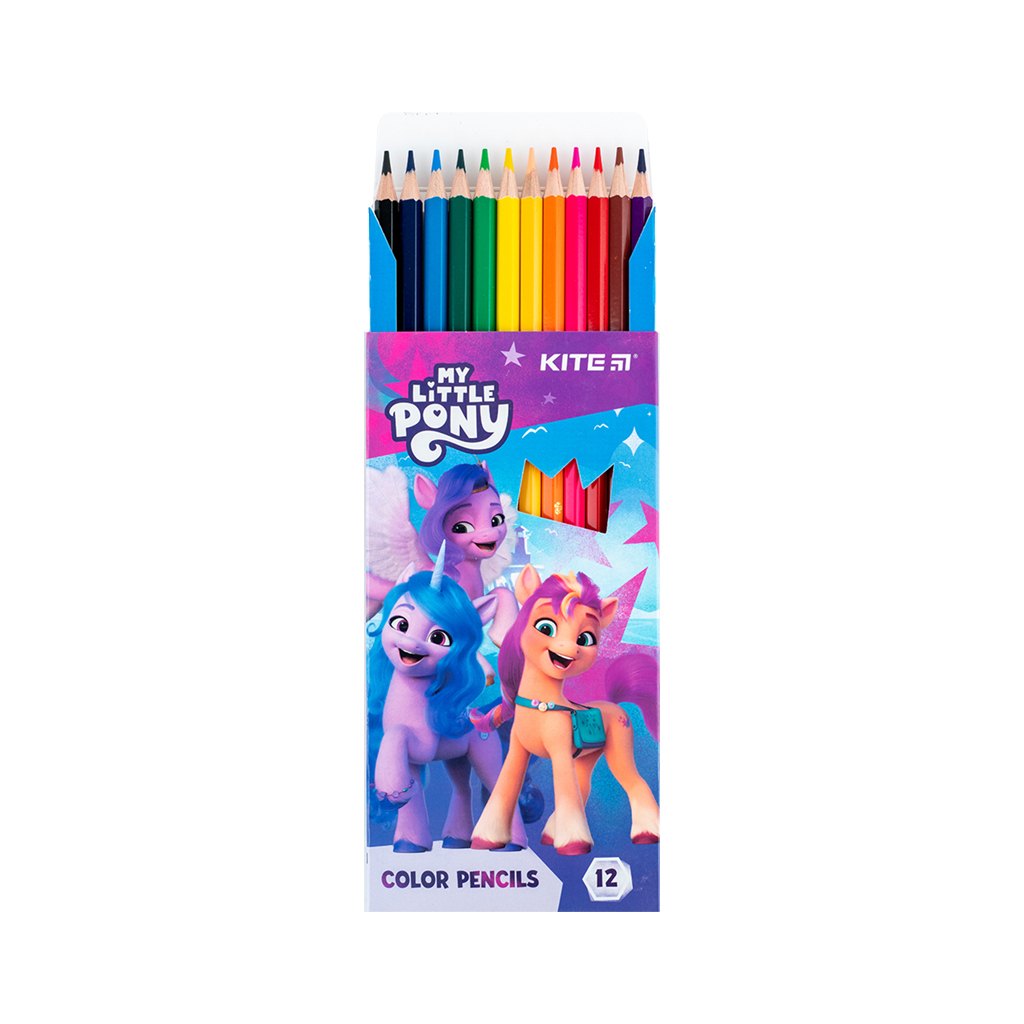 Олівці кольорові Kite My Little Pony 12 кольорів (LP24-051) - изображение 4