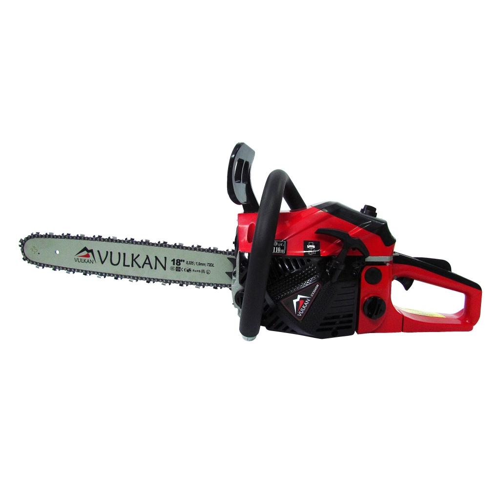 Ланцюгова пила Vulkan бензинова CV3045W 2,3кВт/3к.с. 45см/72лан 0,325/1,5мм карб.-Walbro (YR5200/CV3045W) - зображення 1