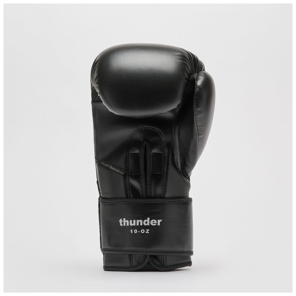 Боксерські рукавички Leone GN383 Thunder Black 16 унцій (GN383_Black_16oz) - зображення 5