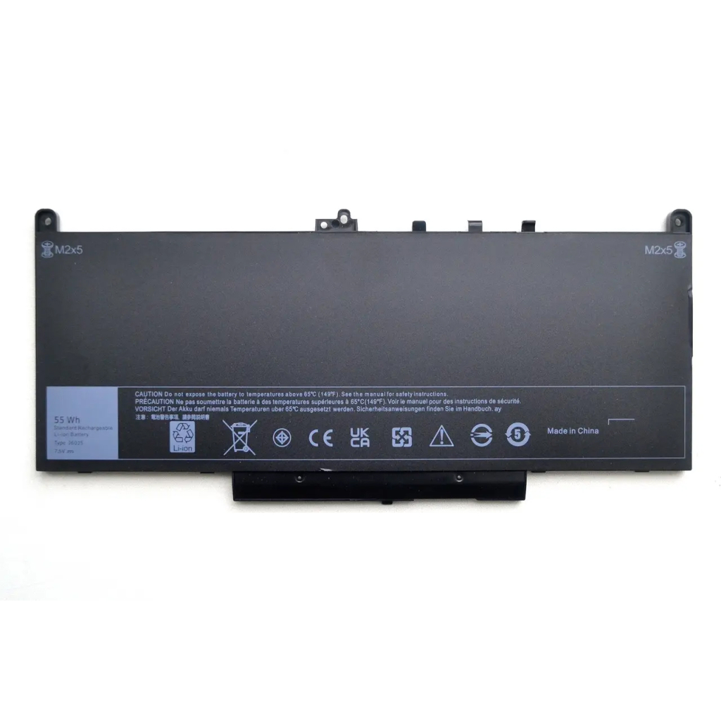 Акумулятор до ноутбука Dell Latitude E7470 J60J5, 55Wh, 4cell, 7.6V, Li-ion AlSoft (A47995) - зображення 1