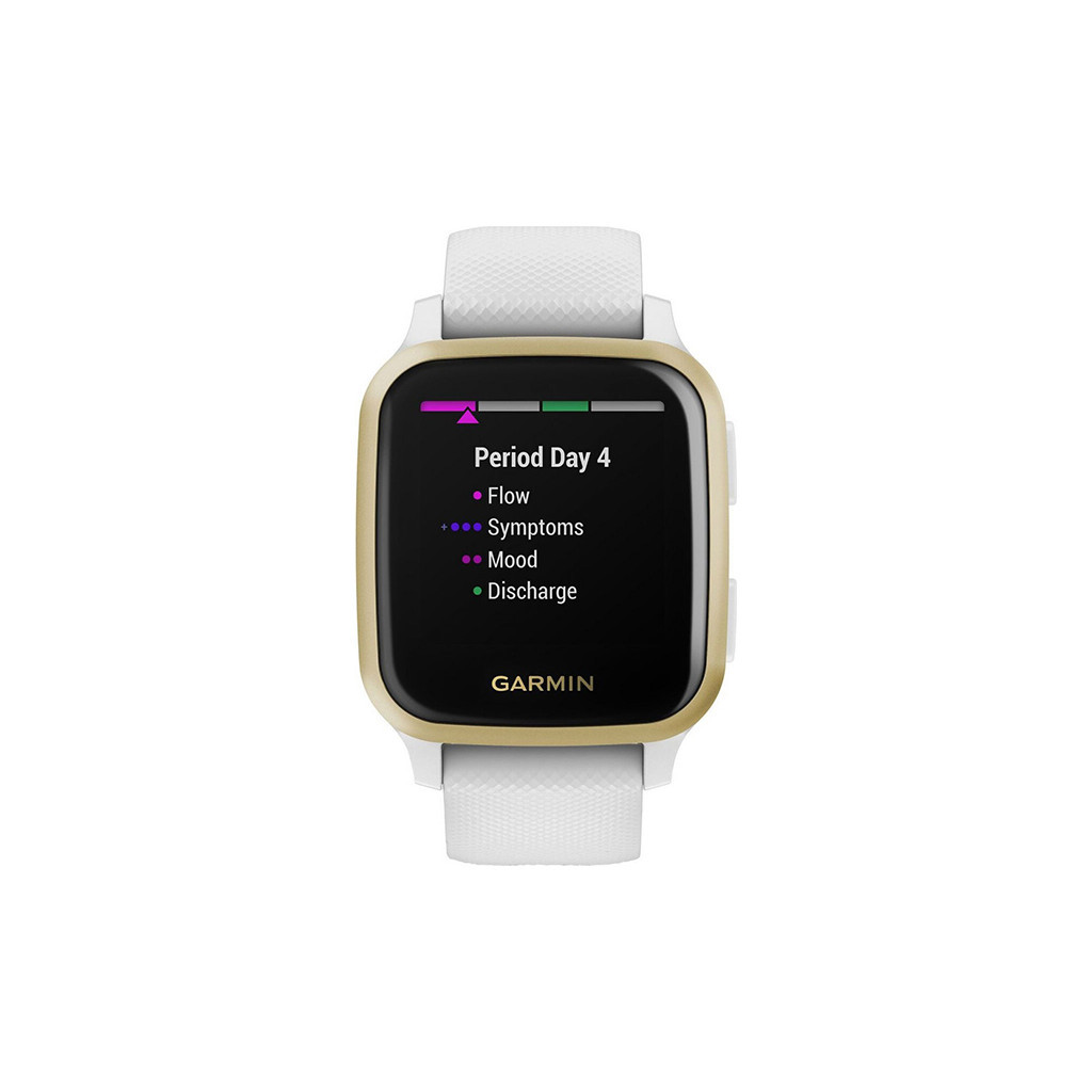 Смарт-годинник Garmin Venu Sq, White/Light Gold (010-02427-11) - зображення 8