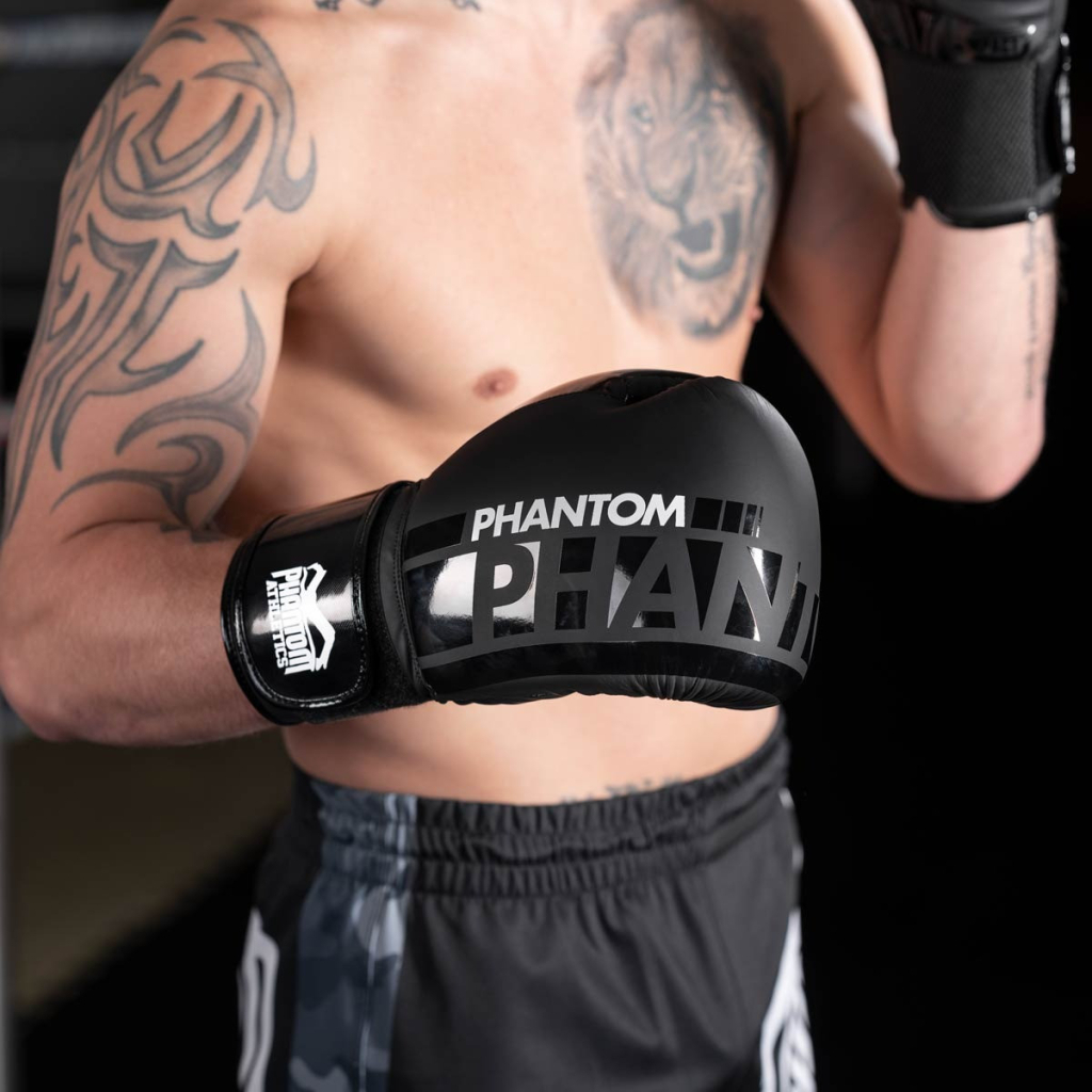 Боксерські рукавички Phantom APEX Speed Black 16oz (PHBG2024-16) - зображення 5