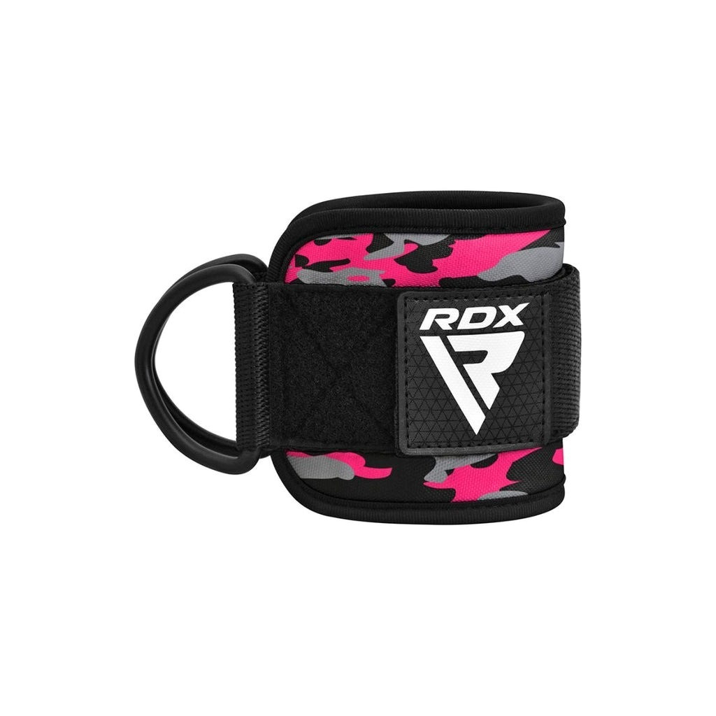 Манжета для тяги RDX A4 Gym Ankle Pro Camo Pink-pair (WAN-A4CP-P) - изображение 5