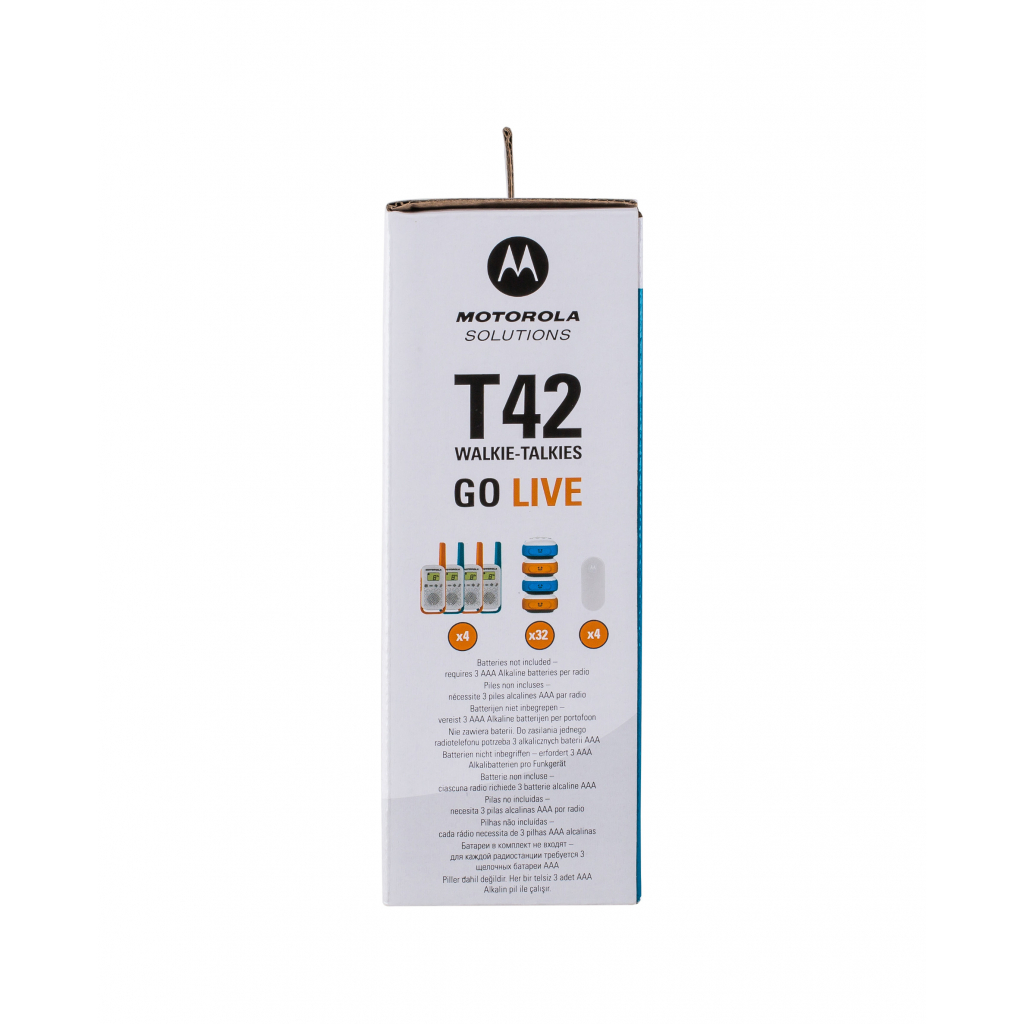 Портативна рація Motorola TALKABOUT T42 Quad Pack (B4P00811MDKMAQ) - зображення 7