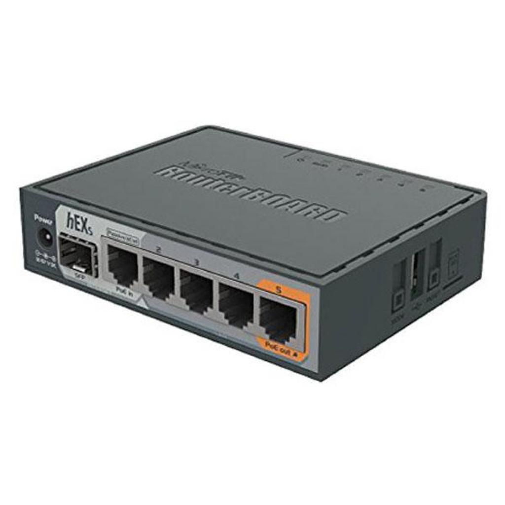 Маршрутизатор Mikrotik hEX S (RB760IGS) - зображення 1