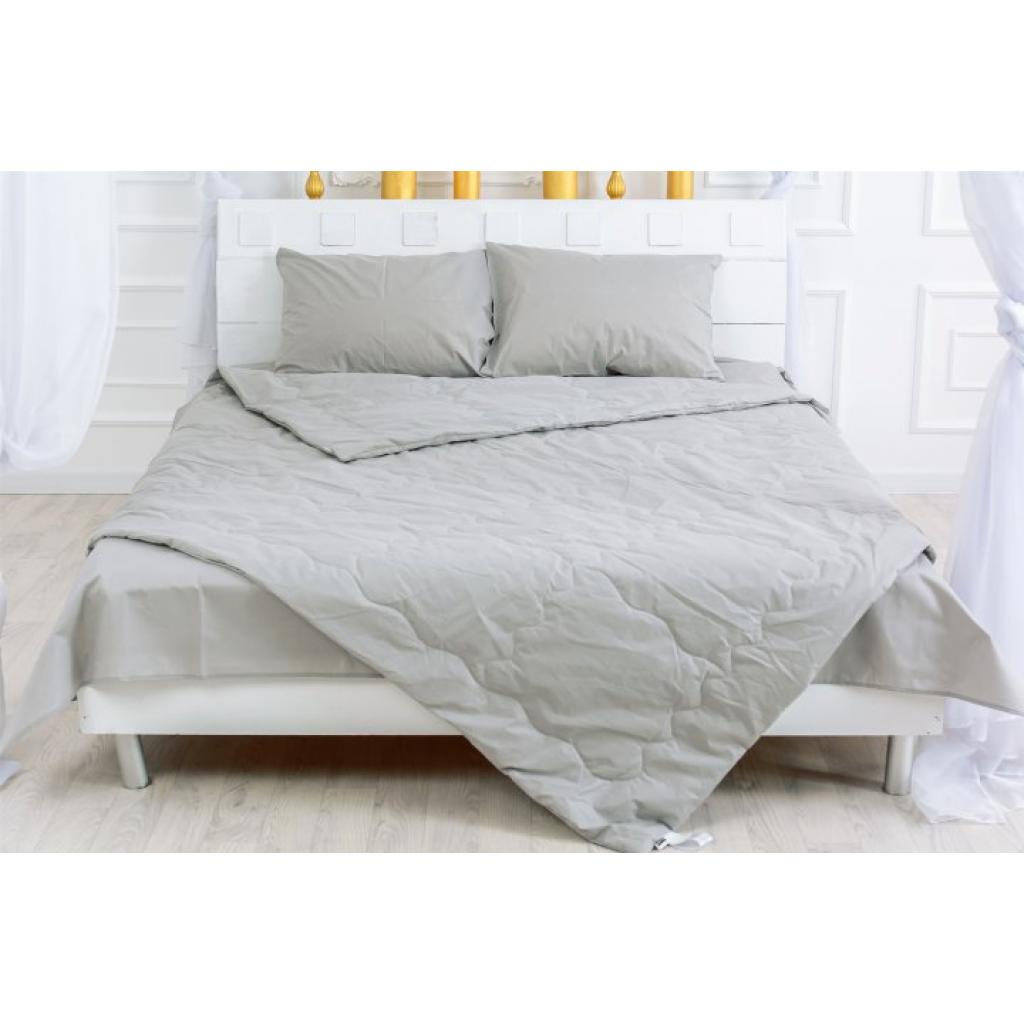 Ковдра MirSon Літній комплект №2619 EcoSilk 16-5703 Light Gray 2 х 155x215 (2200003110005) - зображення 3