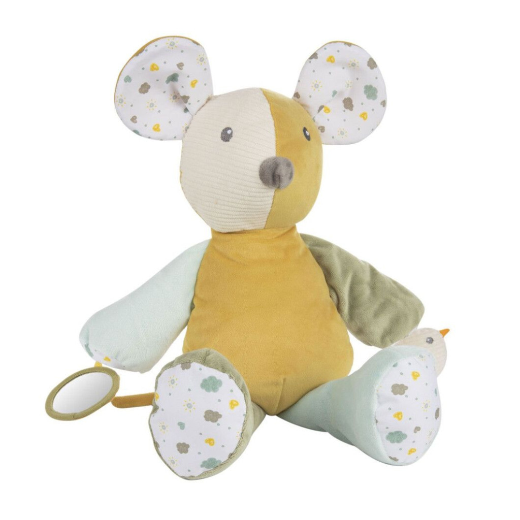 Брязкальце Canpol плюшева з пищалкою Mouse (77/200) - изображение 4