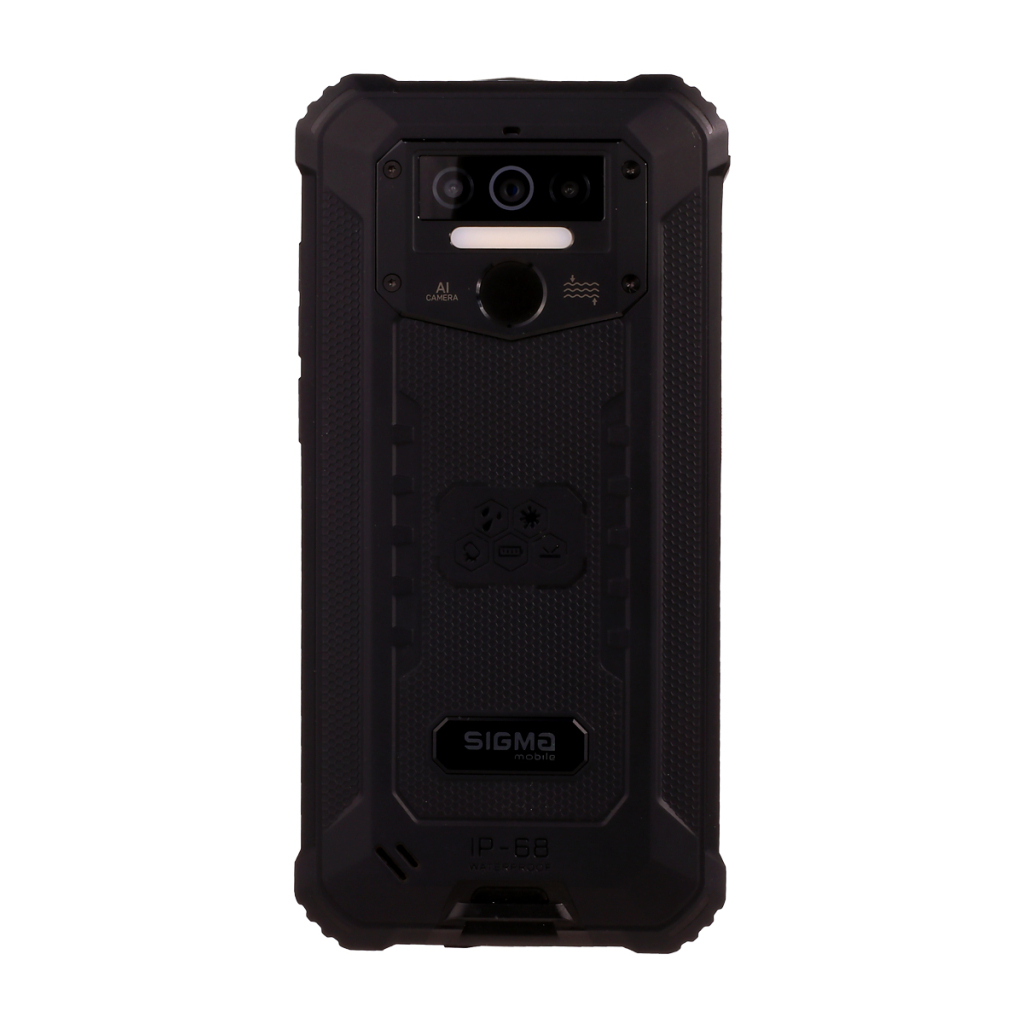 Мобільний телефон Sigma X-treme PQ18 Black Orange (4827798374023) - зображення 2