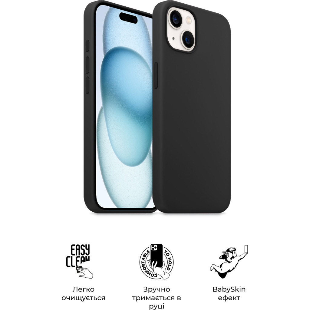 Чохол до мобільного телефона Armorstandart ICON2 Case Apple iPhone 15 Plus Black (ARM70512) - зображення 3