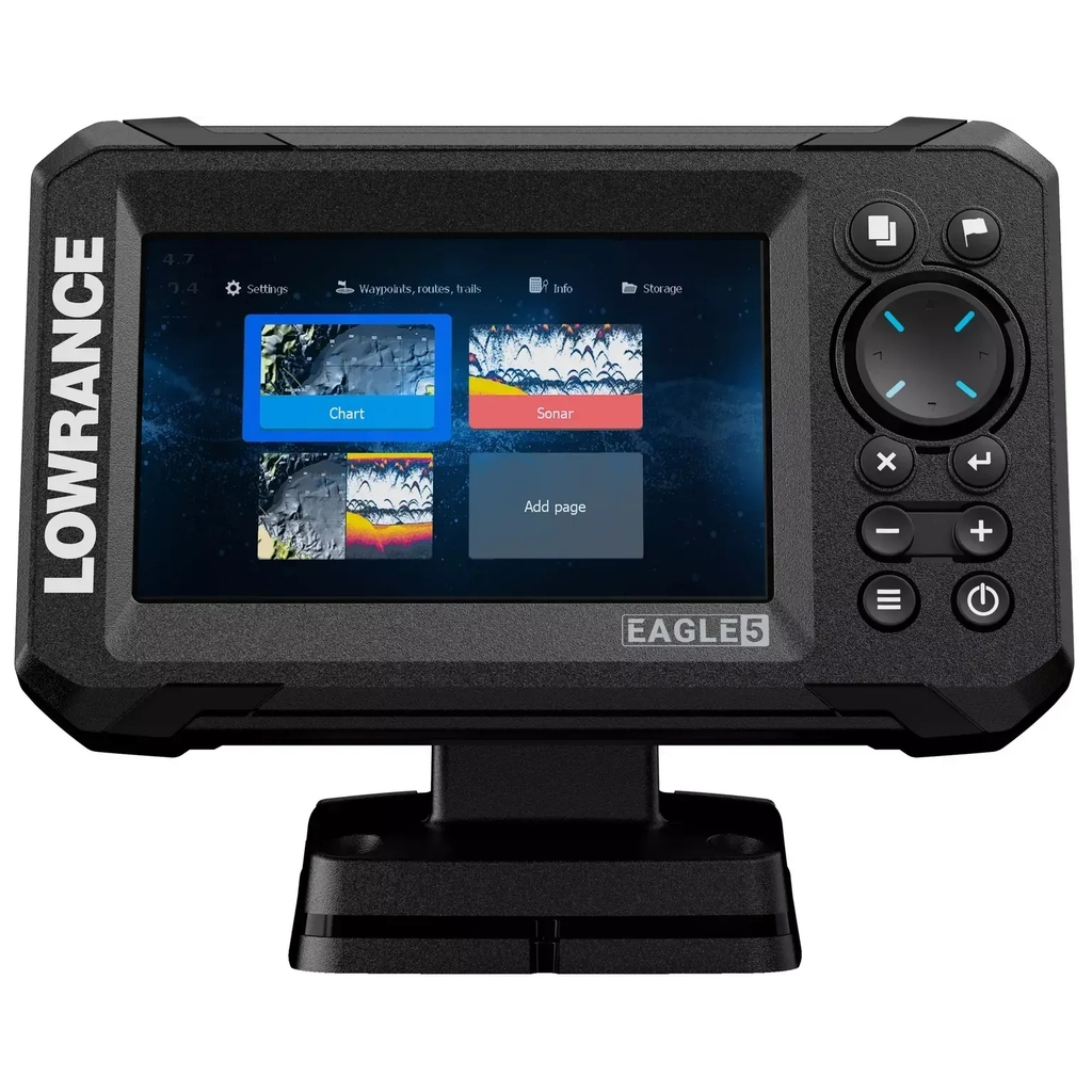 Ехолот Lowrance EAGLE-5 SPLITSHOT HD ROW (000-16112-001) - зображення 1