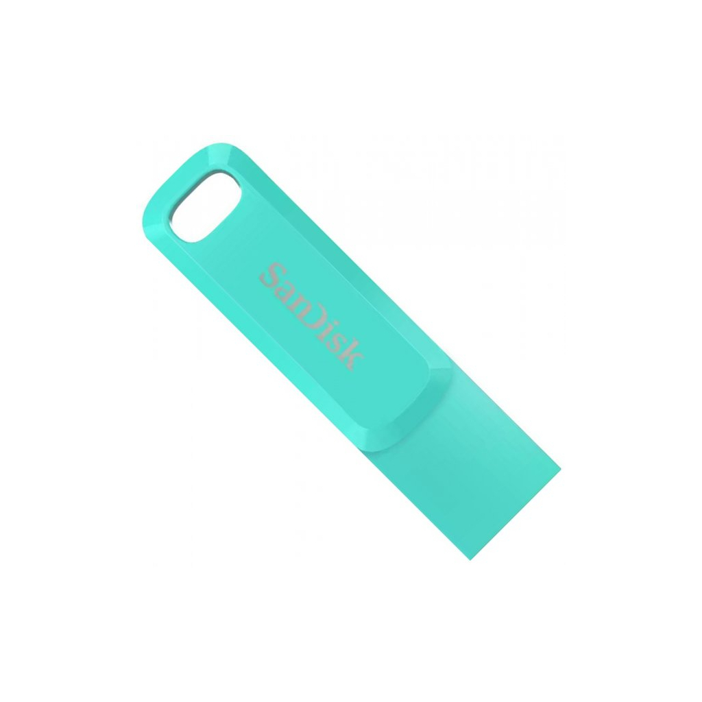 USB флеш накопичувач SanDisk 64GB Ultra Dual Drive Go USB 3.0/Type C Green (SDDDC3-064G-G46G) - зображення 1