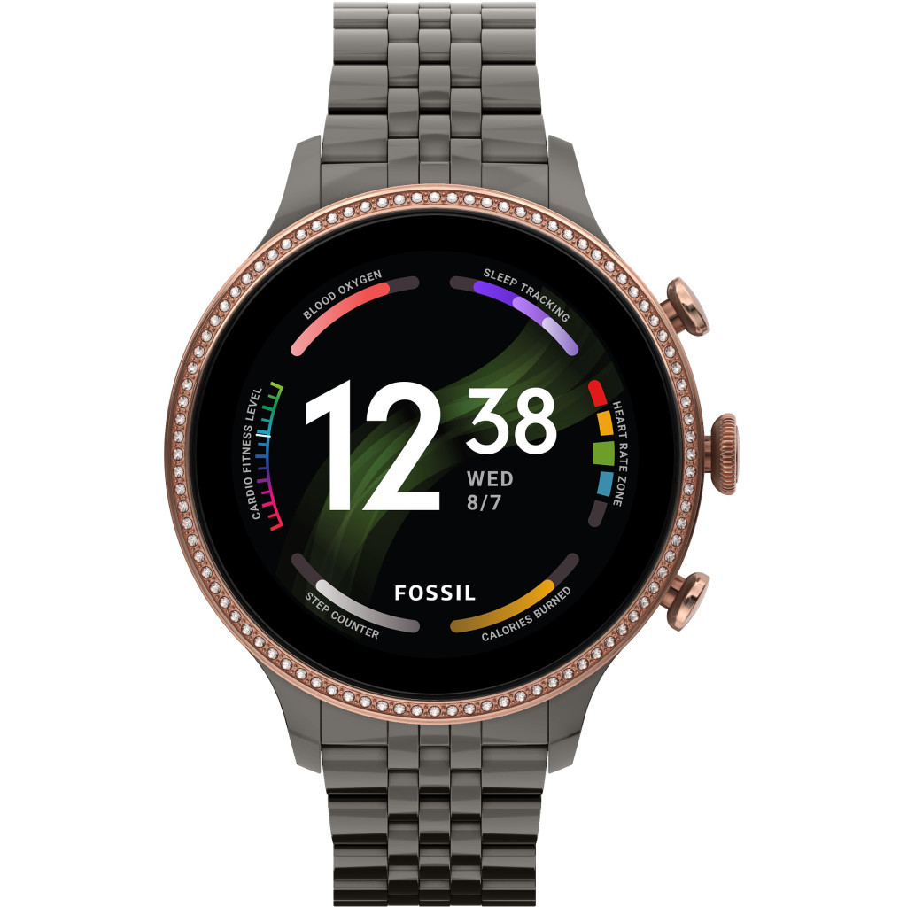 Смарт-годинник Fossil Gen 6 Gunmetal Stainless Steel (FTW6078) - зображення 1