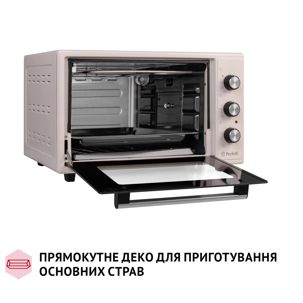 Електропіч Perfelli MIRAGE 37 IVORY - зображення 8