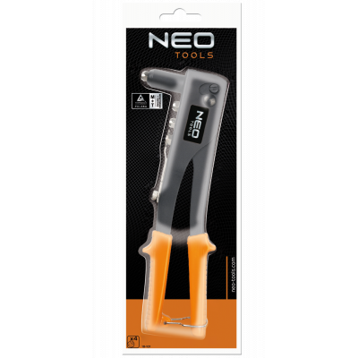Заклепувальник Neo Tools для сталевих та алюмiнiєвих заклепок 2.4, 3.2, 4.0, 4.8 мм (18-101) - изображение 2
