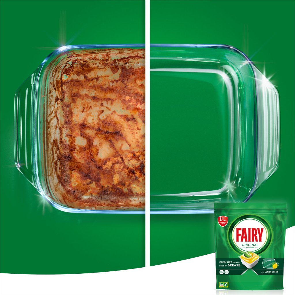 Таблетки для посудомийних машин Fairy Original All in One Lemon 40 шт. (8001090954466) - зображення 6