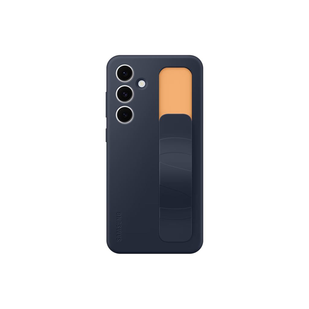 Чохол до мобільного телефона Samsung Galaxy S24 FE (S721) Standing Grip Case black blue (EF-GS721CNEGWW) - зображення 2