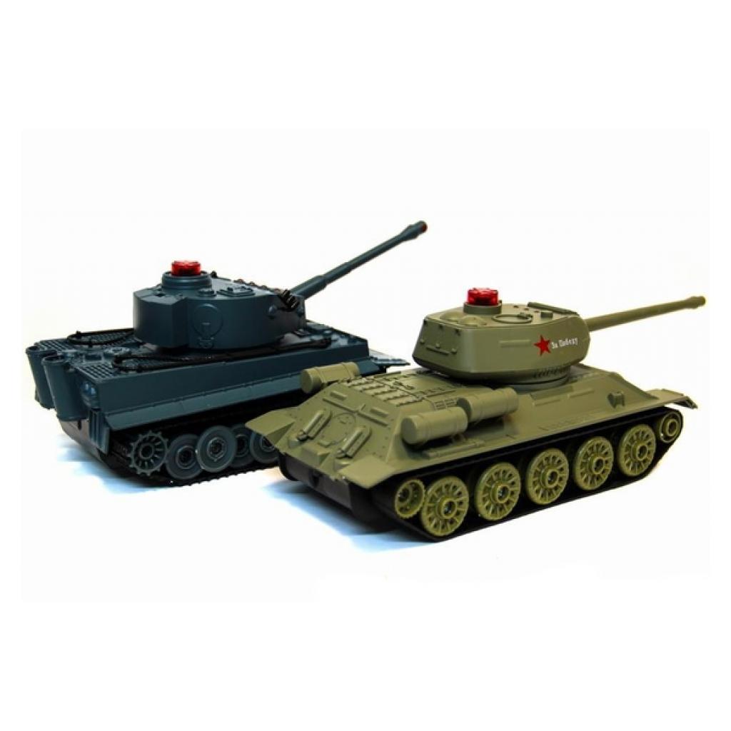 Радіокерована іграшка HuanQi Танковий бій 555 Tiger і Т-34 1:32 (HQ-555) - зображення 3