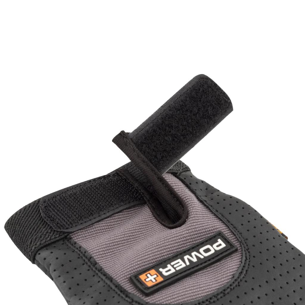 Рукавички для фітнесу Power System Power Plus PS-2500 Black/Grey XL (PS-2500_XL_Black-grey) - зображення 2