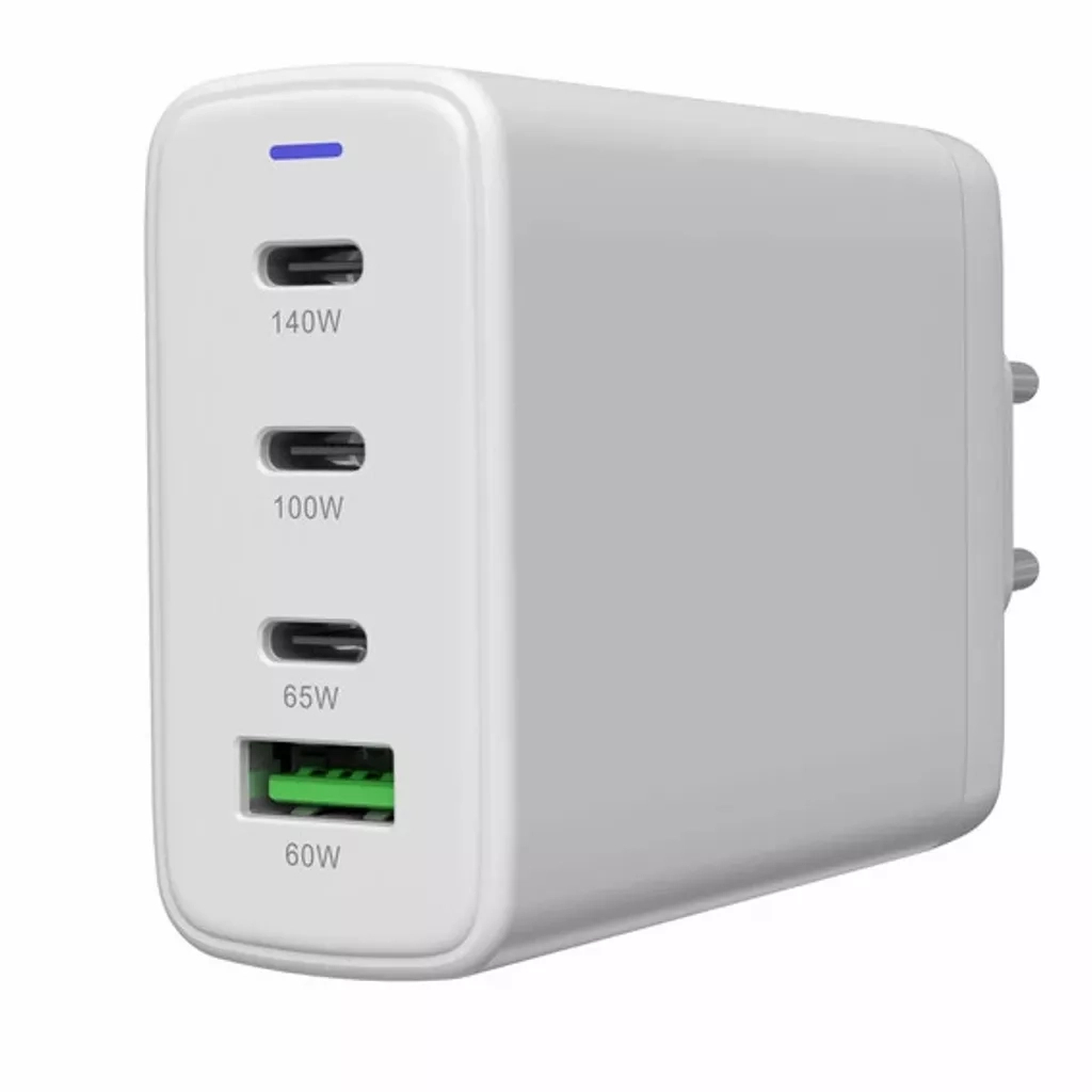 Зарядний пристрій Canyon CU140ACC GaN 150W 3xPD 1xQC EU White (CNS-CUW140ACC) - изображение 5