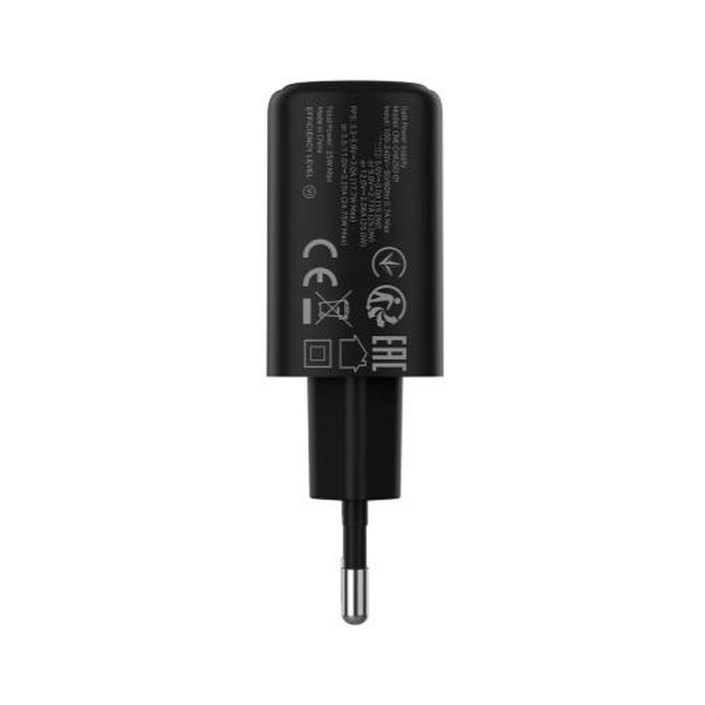 Зарядний пристрій Canyon OnCharge 250 25W 1xPD EU Black (CNE-CHA250-11) - зображення 3