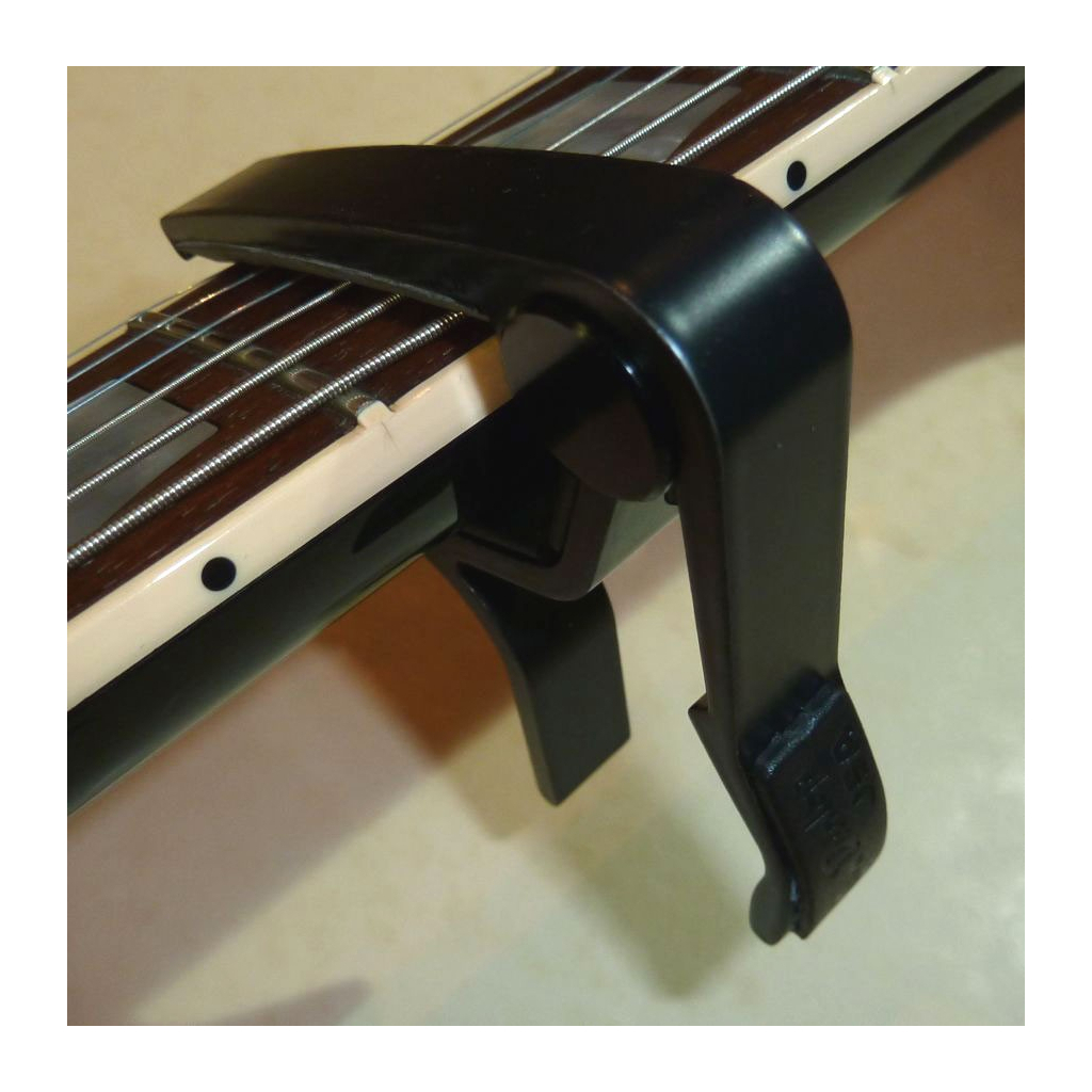 Каподастр Jim Dunlop Trigger Capo Acoustic Curved Black (83CB) - изображение 4
