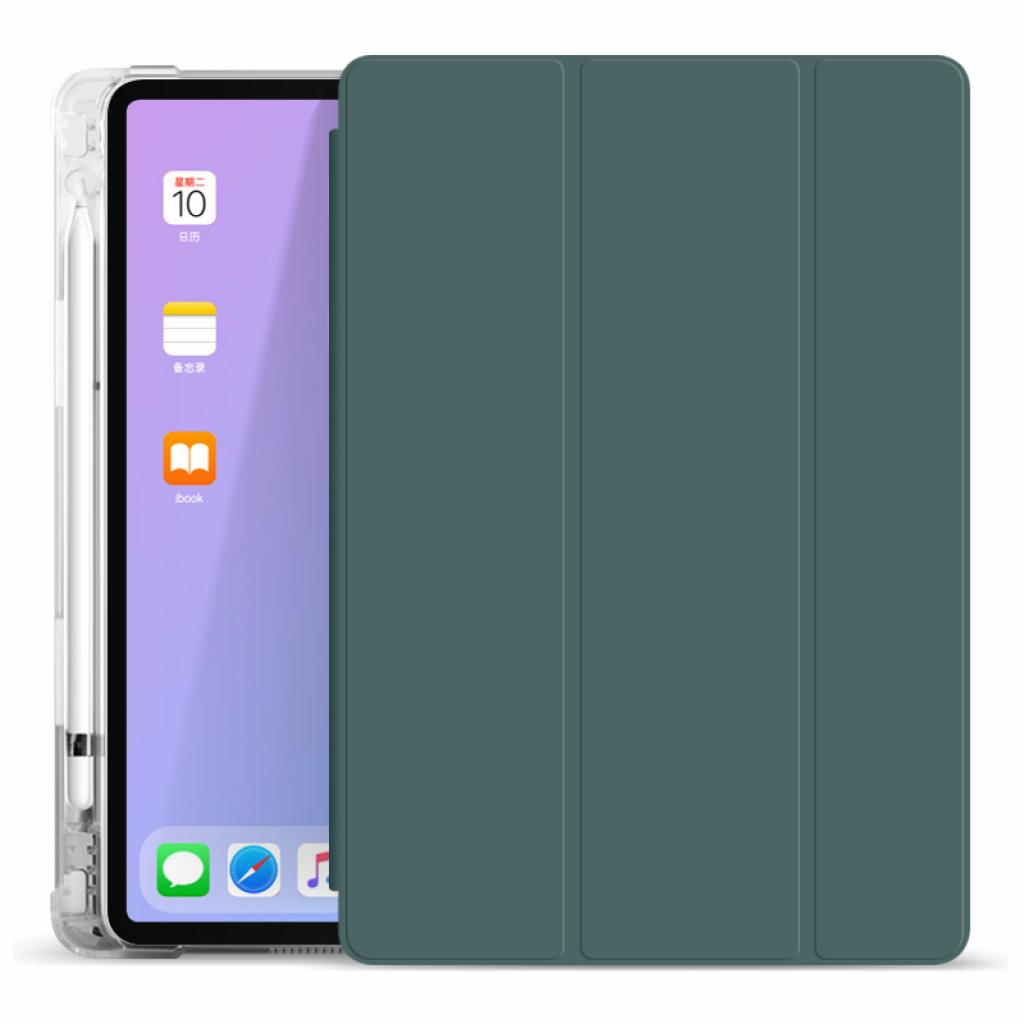 Чохол до планшета BeCover Soft TPU Pencil Apple iPad Air 10.9 2020/2021 Dark Green (705521) - зображення 1