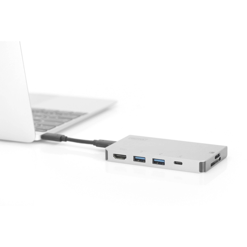 Порт-реплікатор Digitus Travel USB-C, 6 Port (DA-70867) - изображение 3