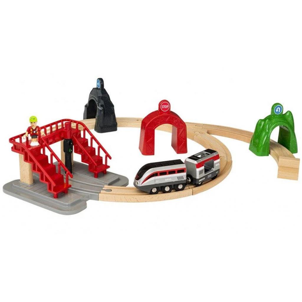 Залізниця Brio World Smart Tech з потягом і керуючими тонелями (33873) - зображення 2