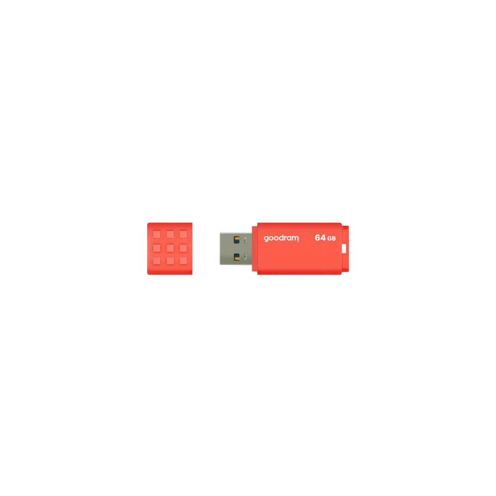 USB флеш накопичувач Goodram 16GB UME3 Orange USB 3.0 (UME3-0160O0R11) - зображення 2