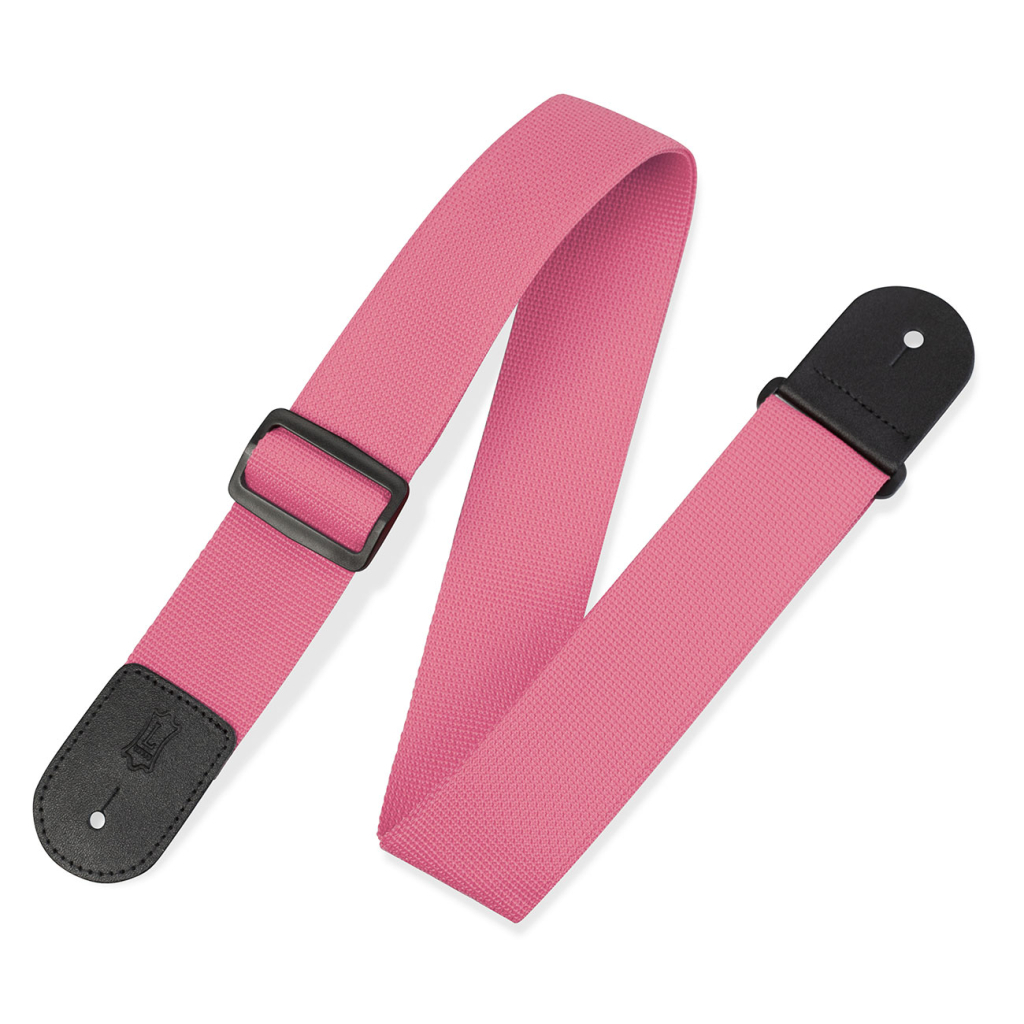 Ремінь для гітари Levy's Classics Series Polypropylene Guitar Strap Pink (M8POLY-PNK) - изображение 1