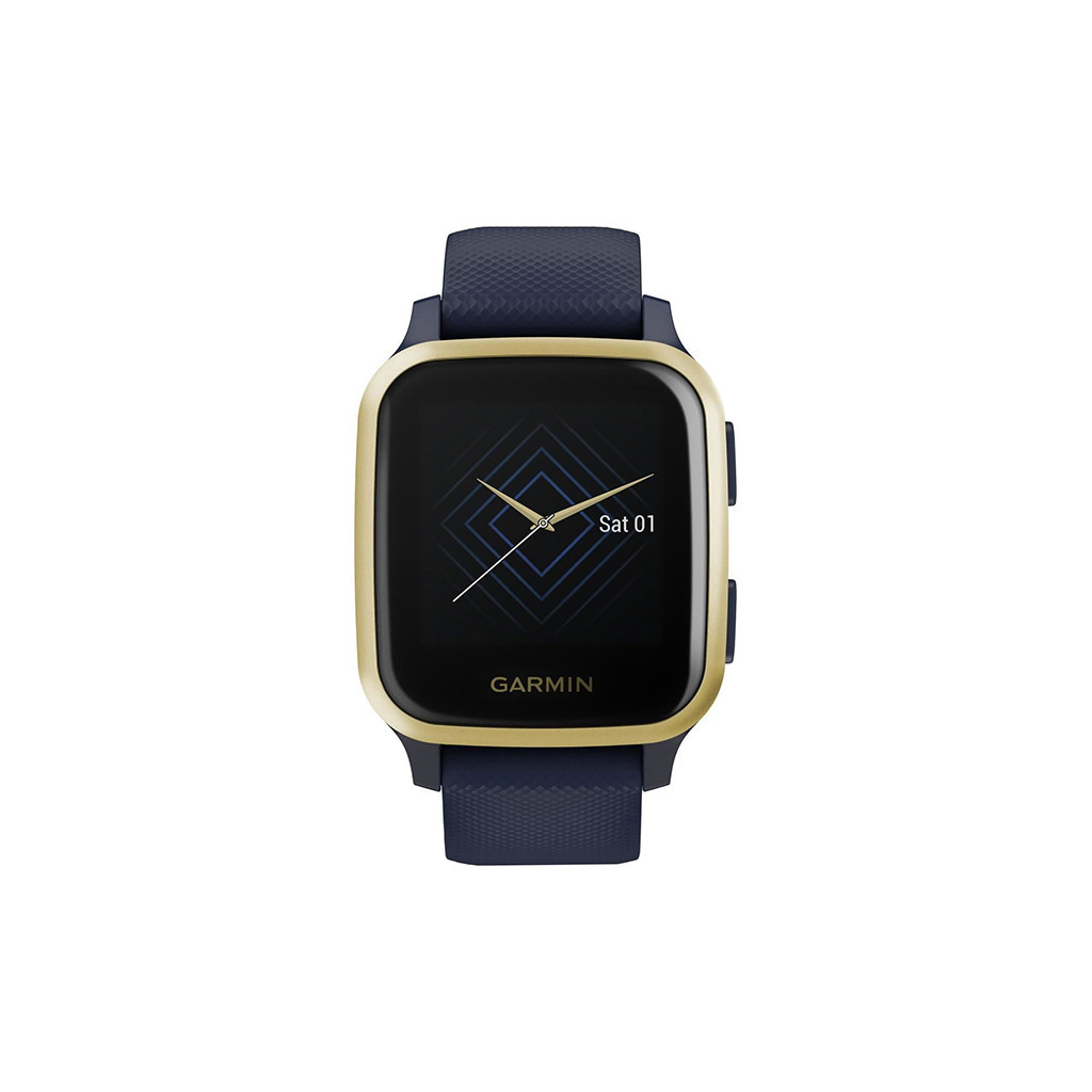Смарт-годинник Garmin Venu Sq, Music, Navy/Light Gold (010-02426-12) - зображення 6