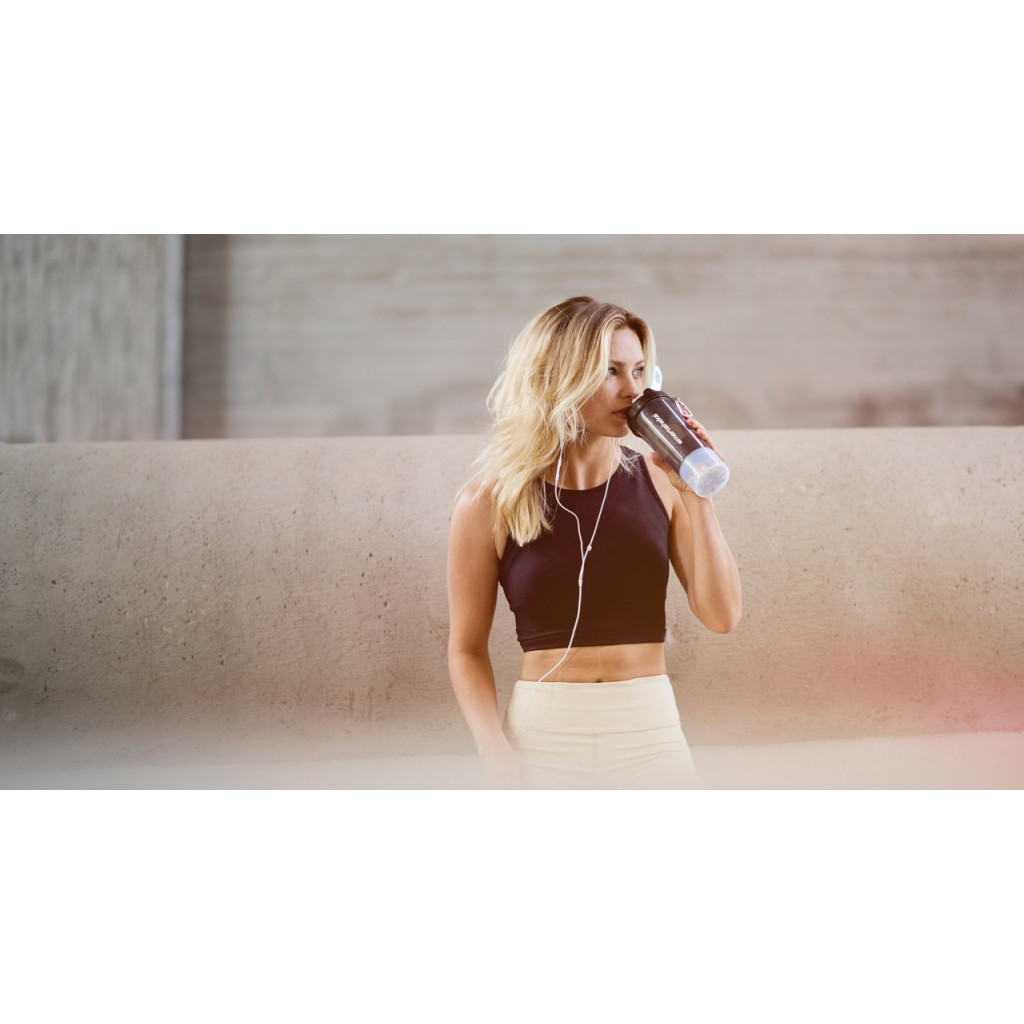 Шейкер спортивний SmartShake Slim 500ml Gray (10252901) - зображення 6