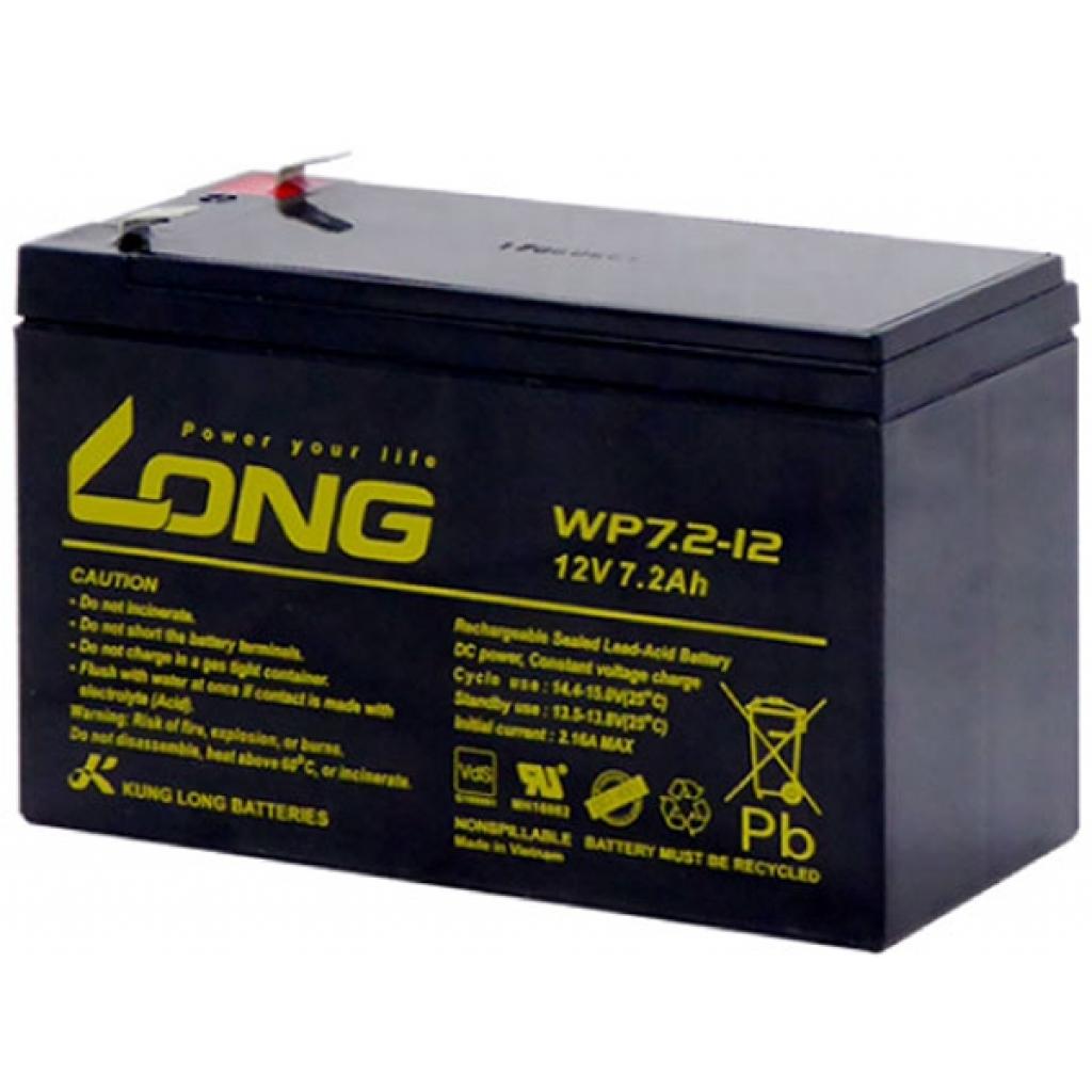 Батарея до ДБЖ Long 12В 7.2 Ah (WP7.2-12) - зображення 3