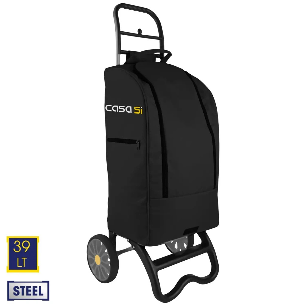 Сумка-візок Casa Si Partner Black (CS93076Y06S) (DAS302426) - изображение 3