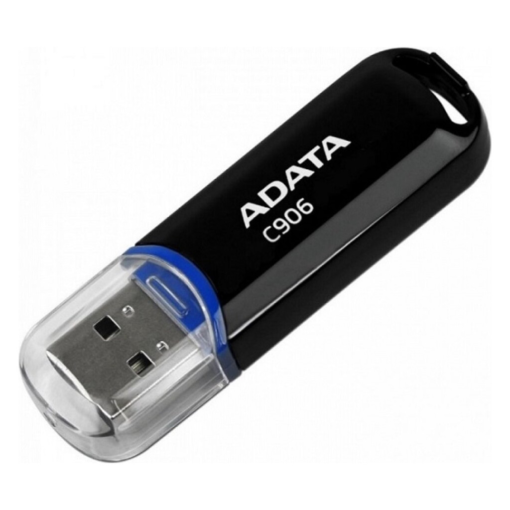 USB флеш накопичувач ADATA 64GB C906 Black USB 2.0 (AC906-64G-RBK) - зображення 1